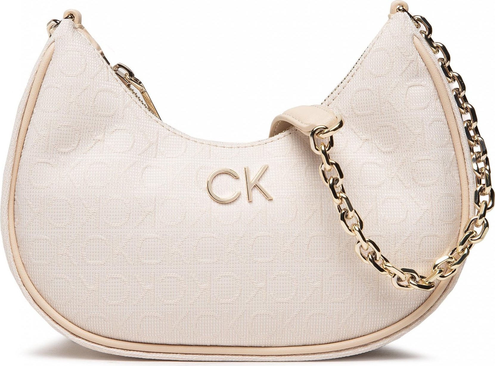 Calvin Klein Re-Lock Shoulder Bag Sm Jacquard K60K609684