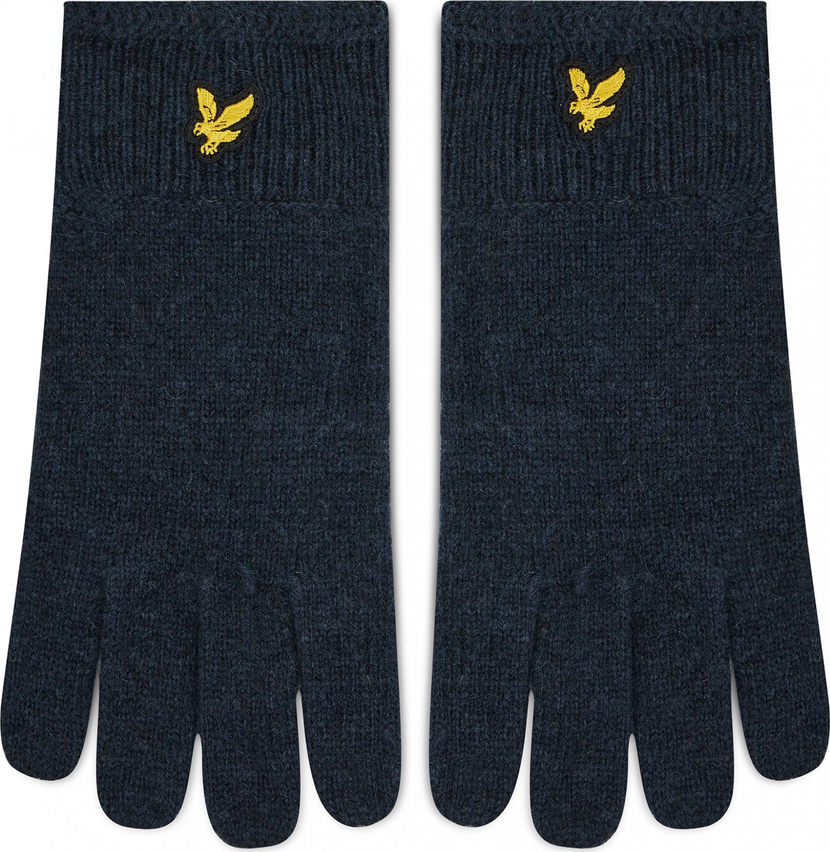 Pletené rukavice Lyle & Scott Racked Rib Gloves GL304CL