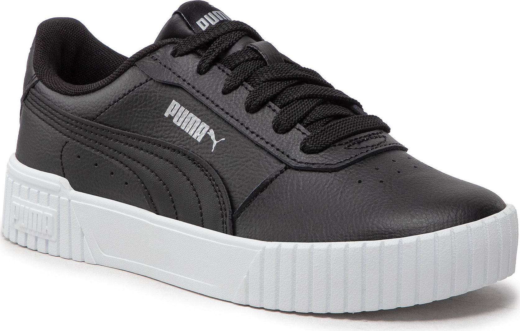 Sneakersy Puma Carina 2.0 Jr 386185 01 Puma Black/Black/Silver