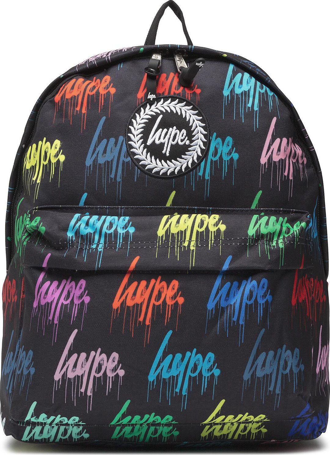 Batoh HYPE Multi Coloured Wall Graffiti TWLG-705 Black