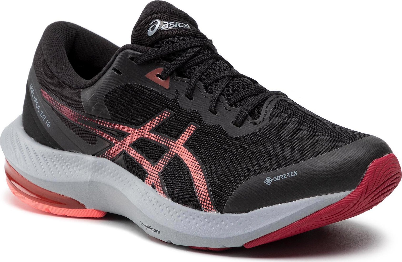 Boty Asics Gel-Pulse 13 G-Tx GORE-TEX 1012B036 Black/Blazing Coral 001