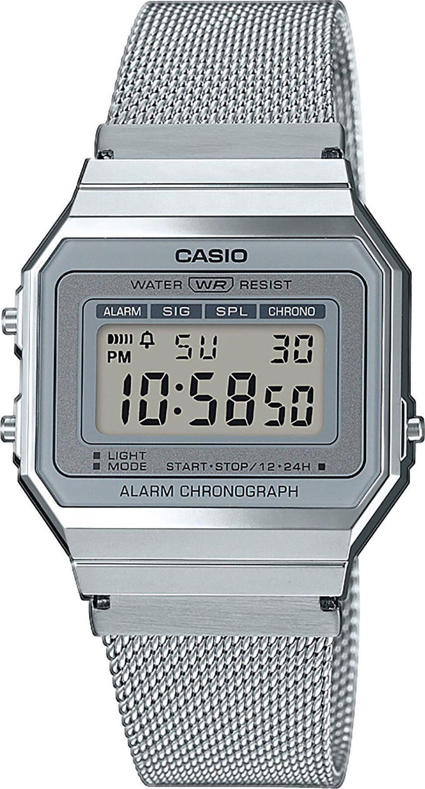 Hodinky Casio Vintage A700WEM-7AEF Silver/Silver