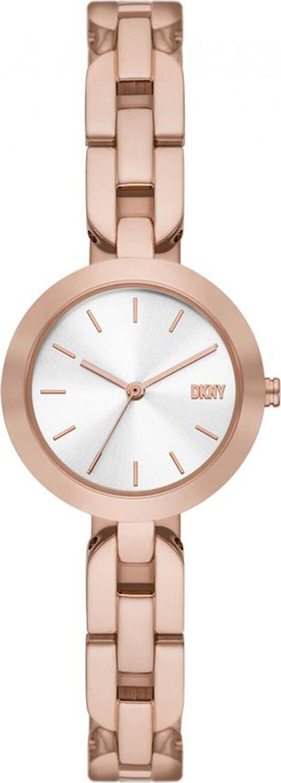 Hodinky DKNY City Link NY6628 Rose Gold/Rose Gold