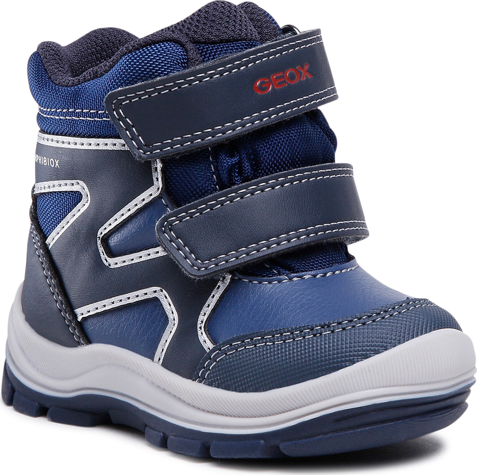 Kozačky Geox B Flanfil B.B Abx D B263VD 0FU54 C4264 M Navy/Blue