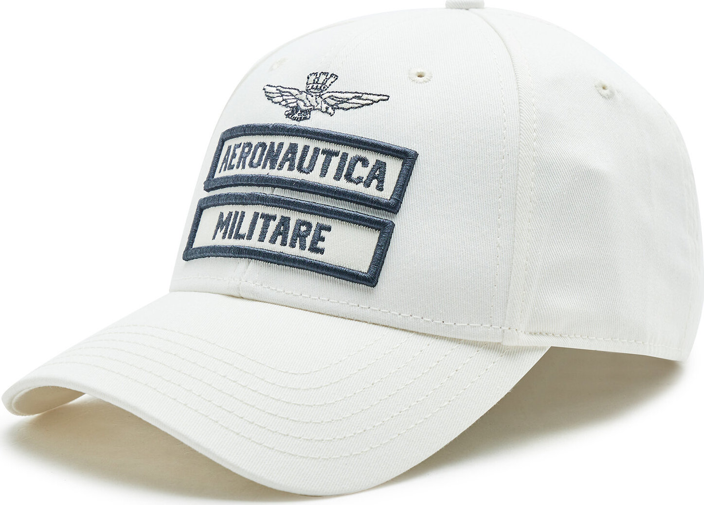 Kšiltovka Aeronautica Militare 231HA1126CT2261 Bianco Panna 73082