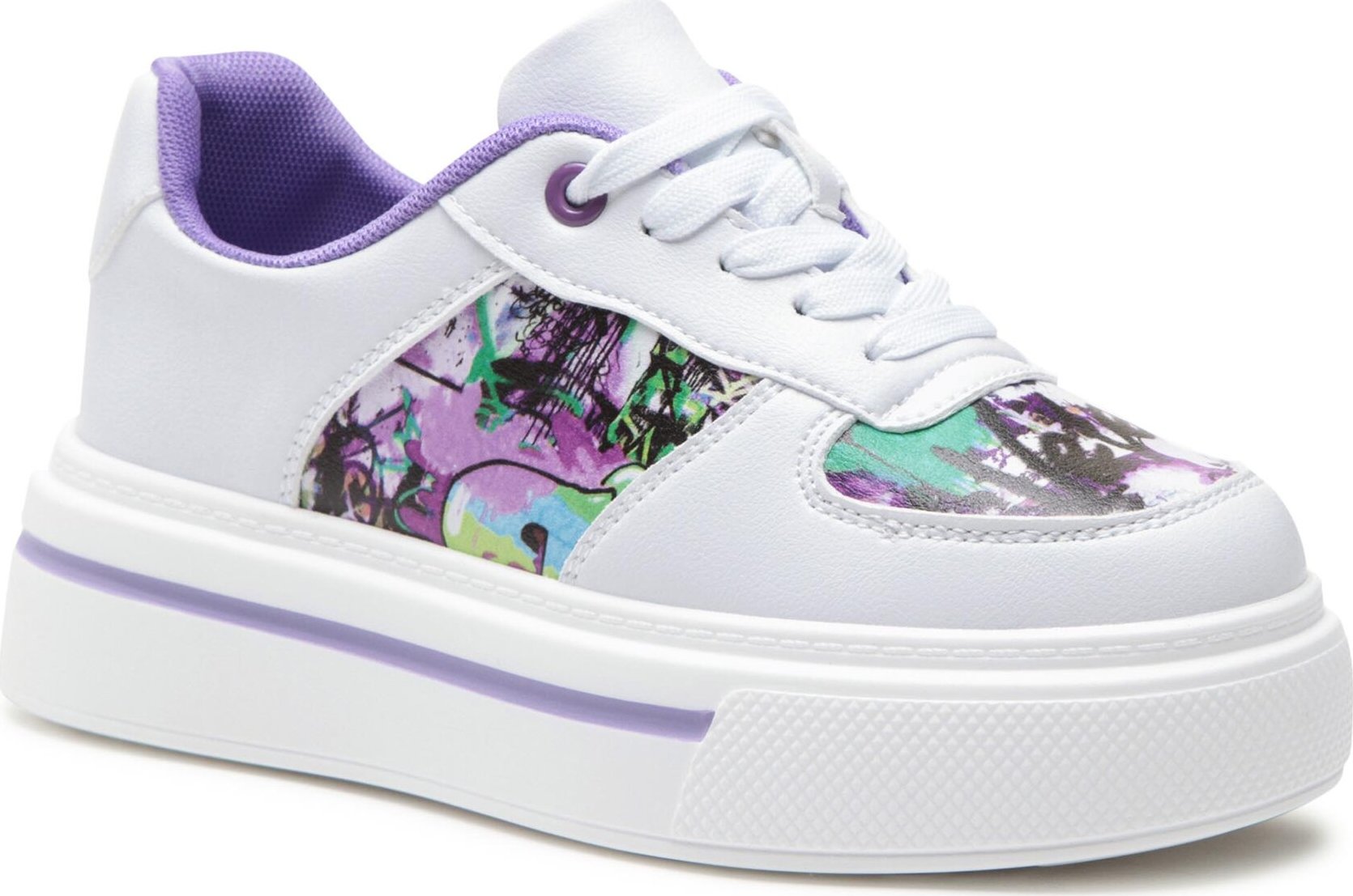 Plátenky Keddo 537186/02-03 White/Lilac