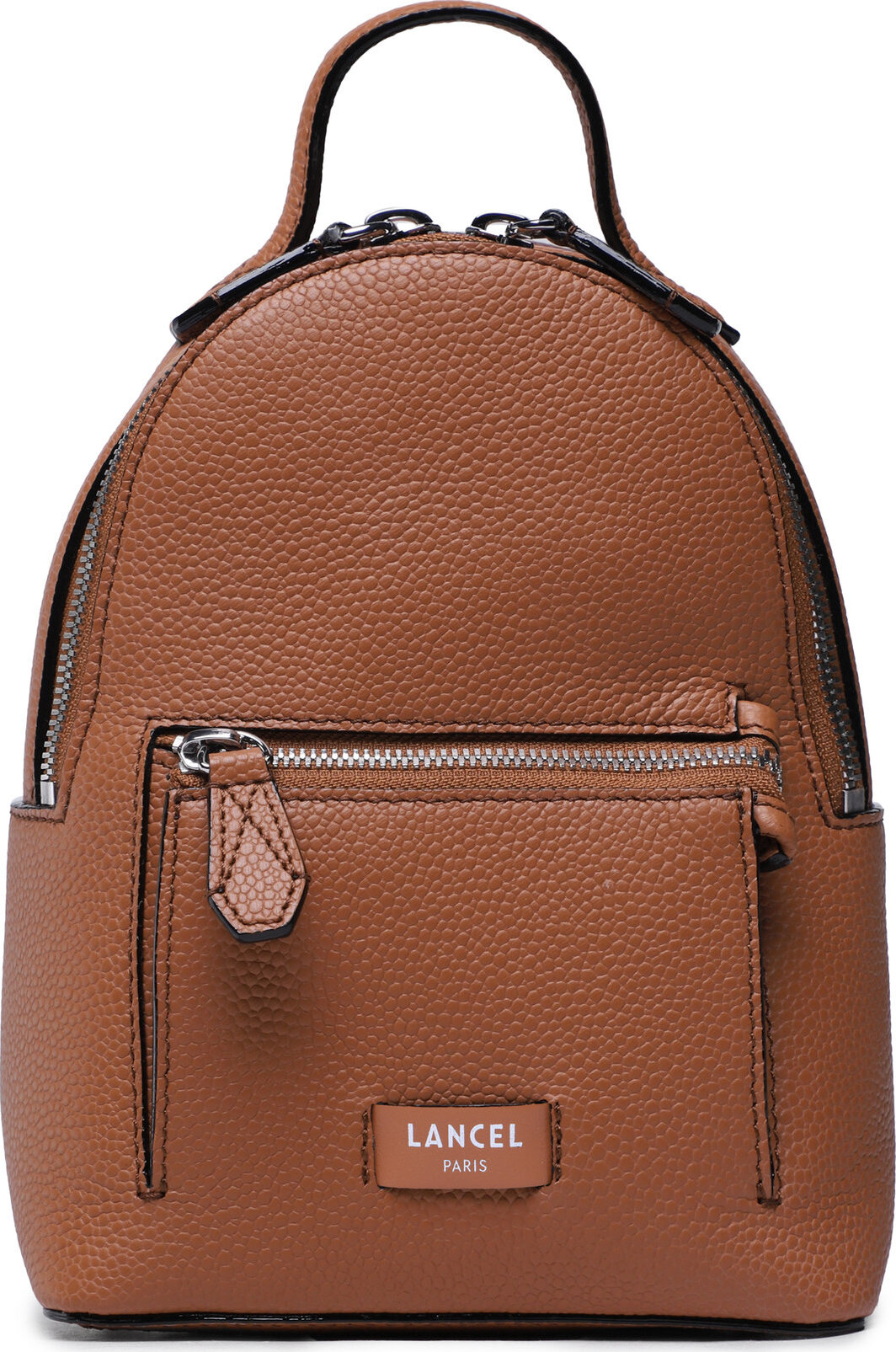 Ruksak Lancel Mini Zip Backpack A1209220TU Camel