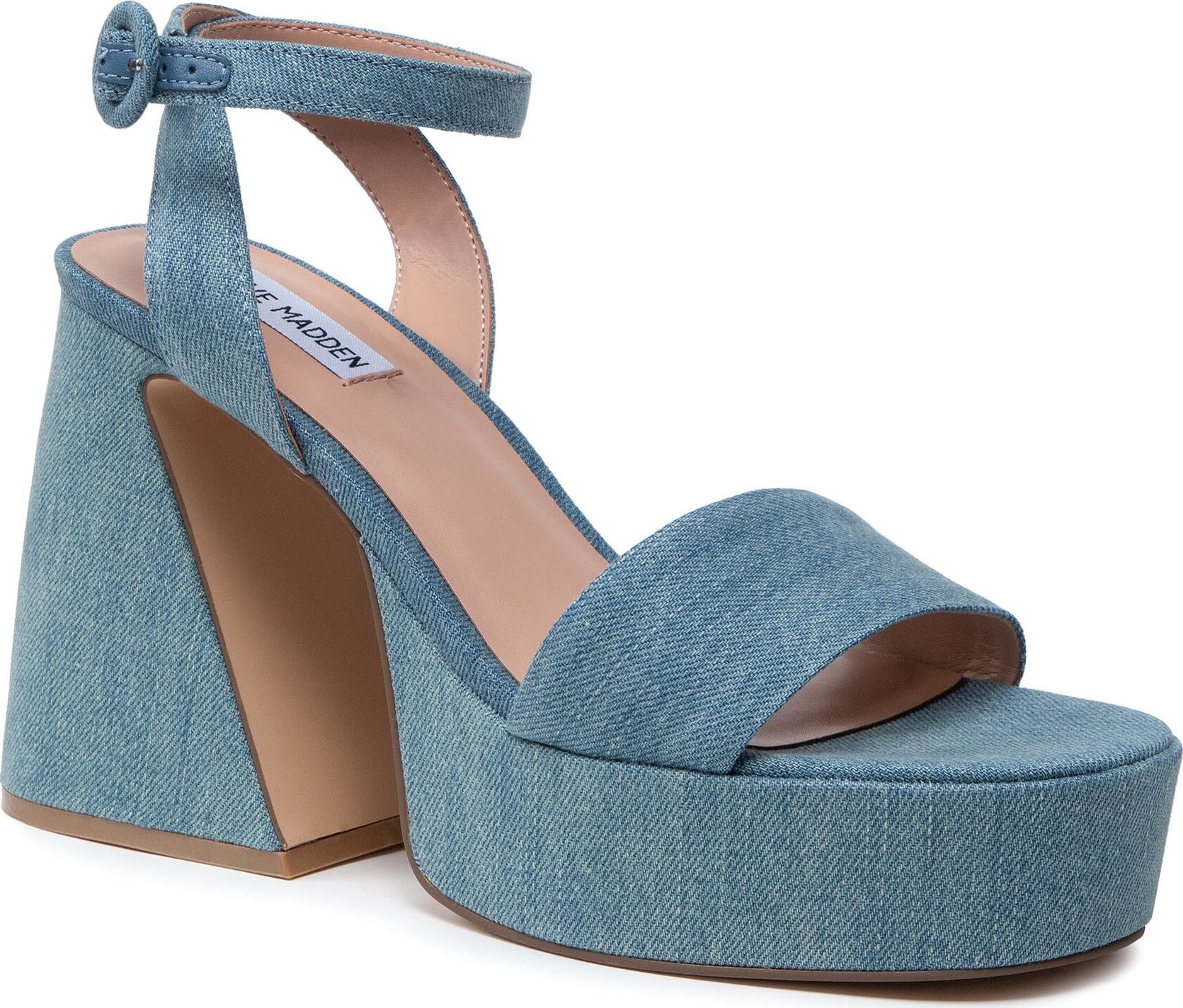 Sandály Steve Madden Paysin SM11002379-48K Blue Denim