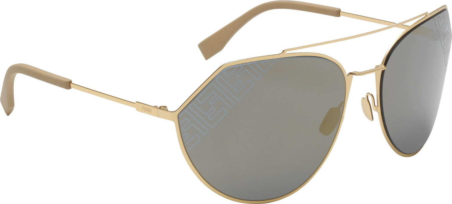 Slnečné okuliare Fendi FF M0074/S Gold J5G