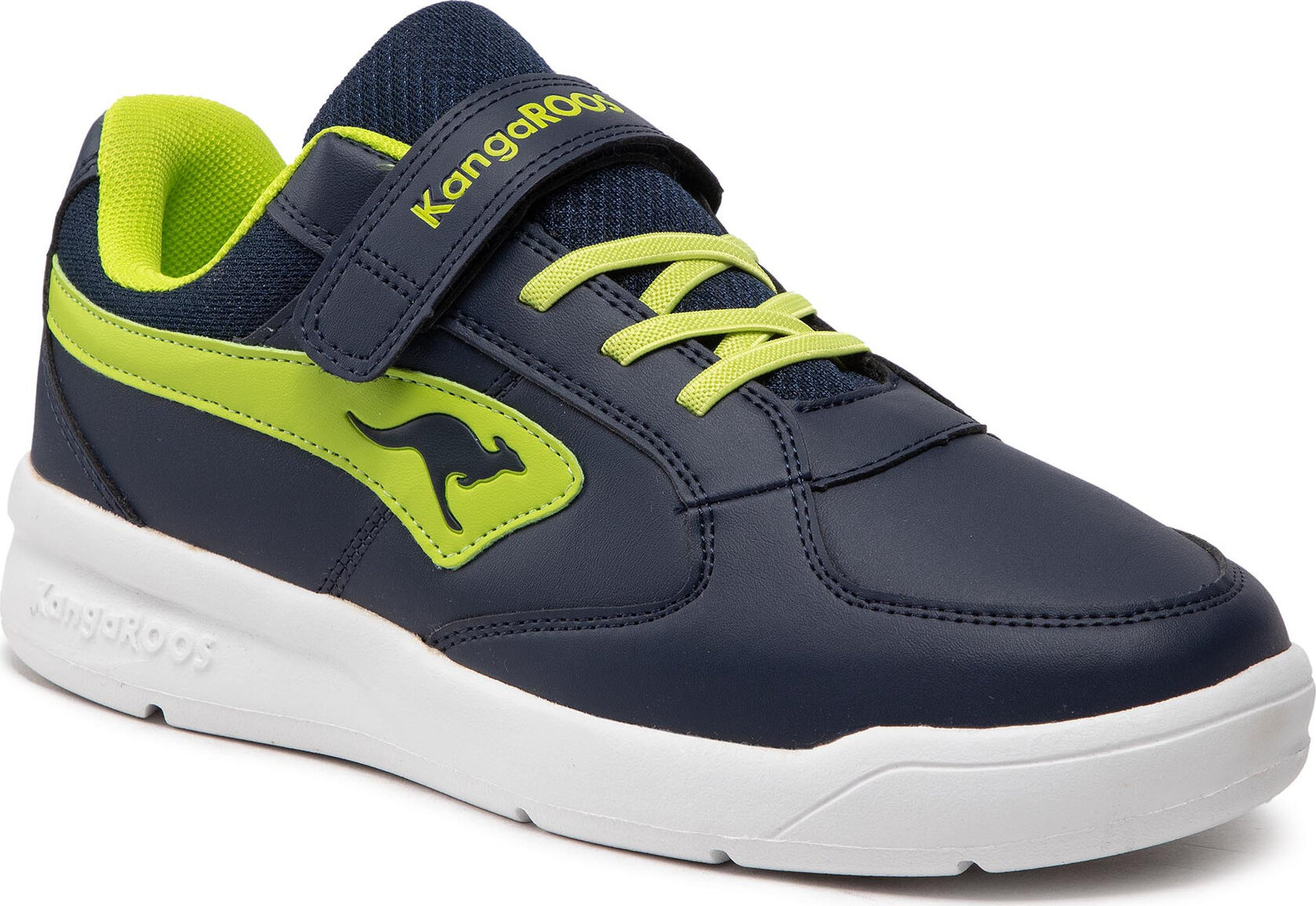 Sneakersy KangaRoos K-Cope Ev 18614 000 4054 Dk Navy/Lime