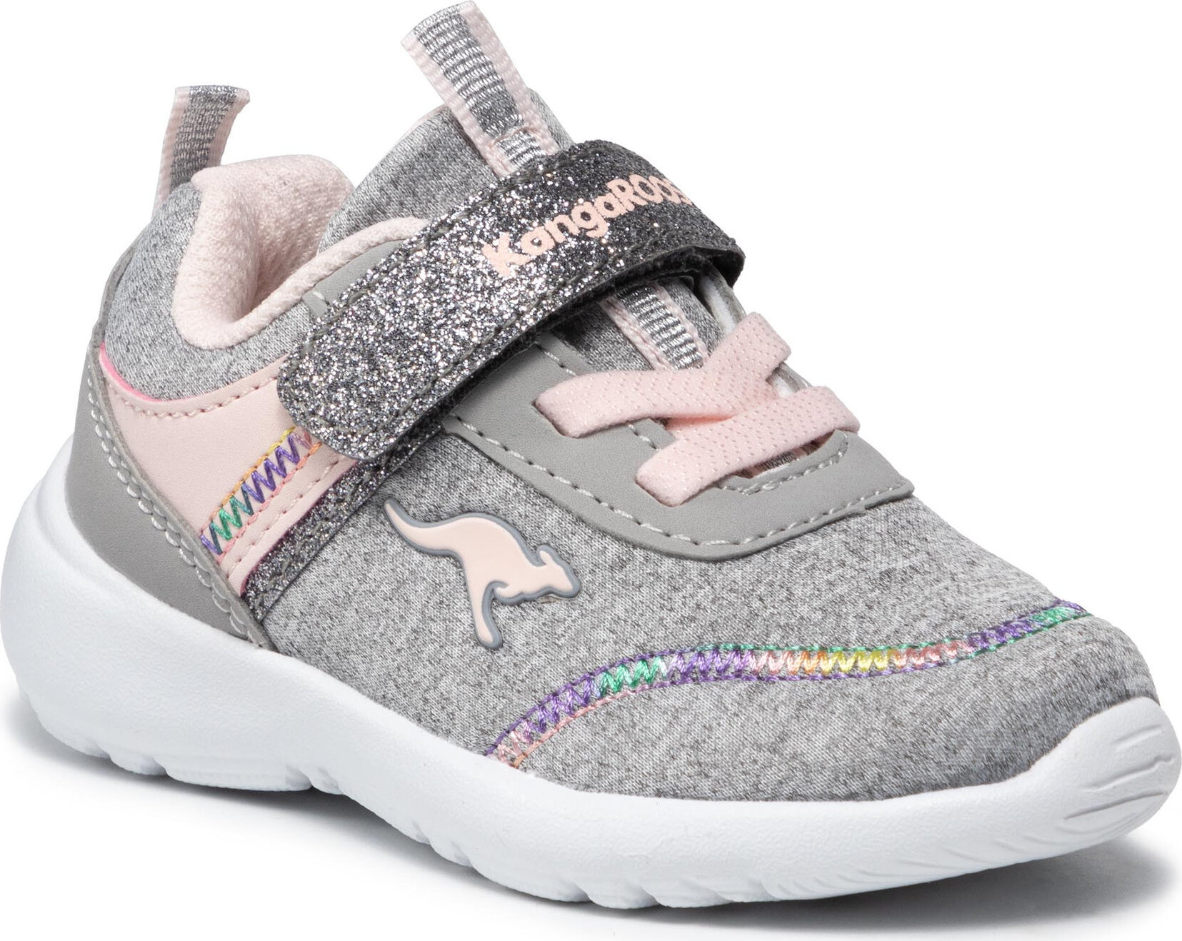 Sneakersy KangaRoos Ky-Chummy Ev 02078-000-2063 Vapor Grey/Frost Pink