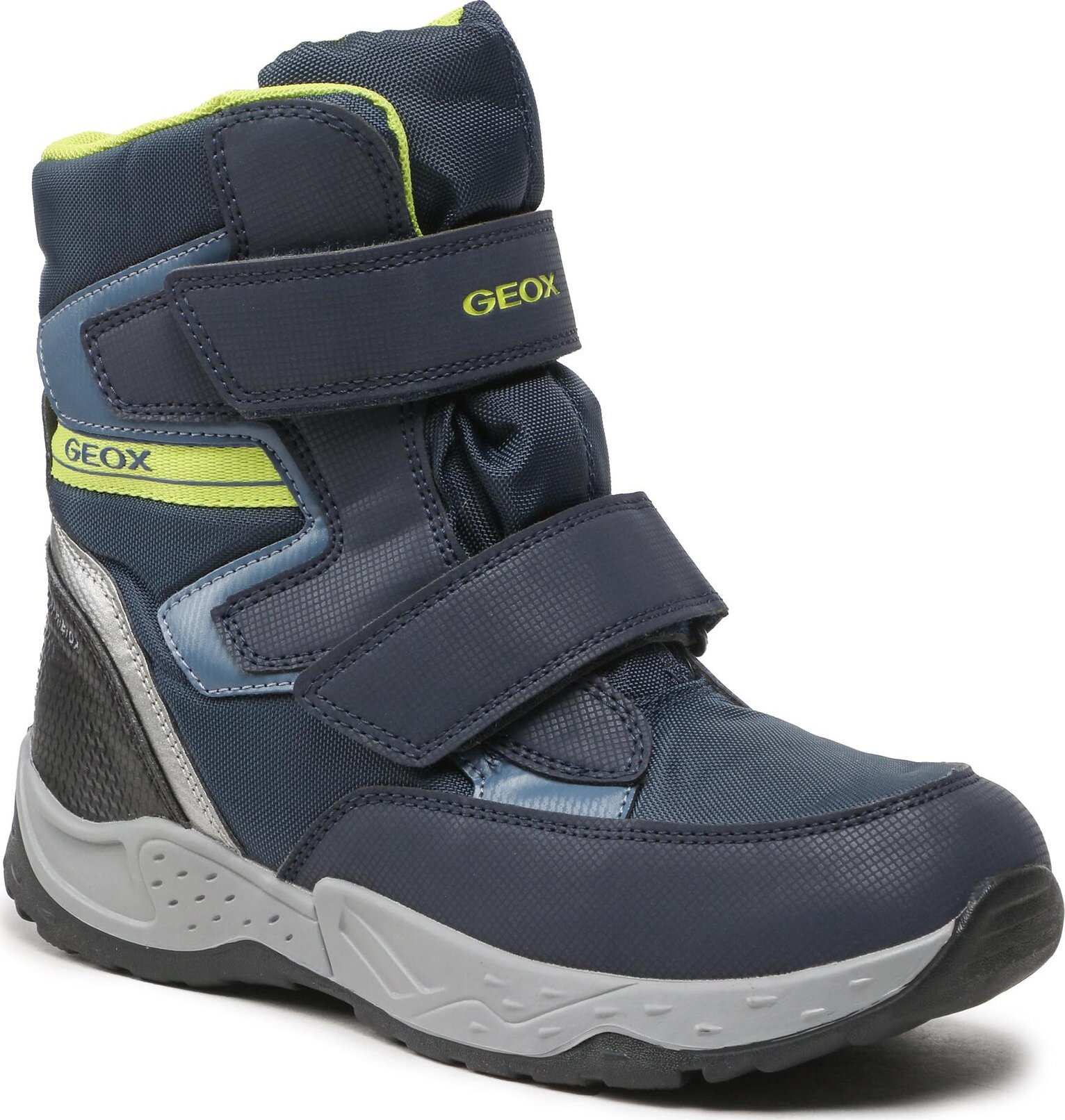 Snehule Geox J Sentiero B.B Abx B J26FSB 0FUCE C0749 DD Navy/Lime