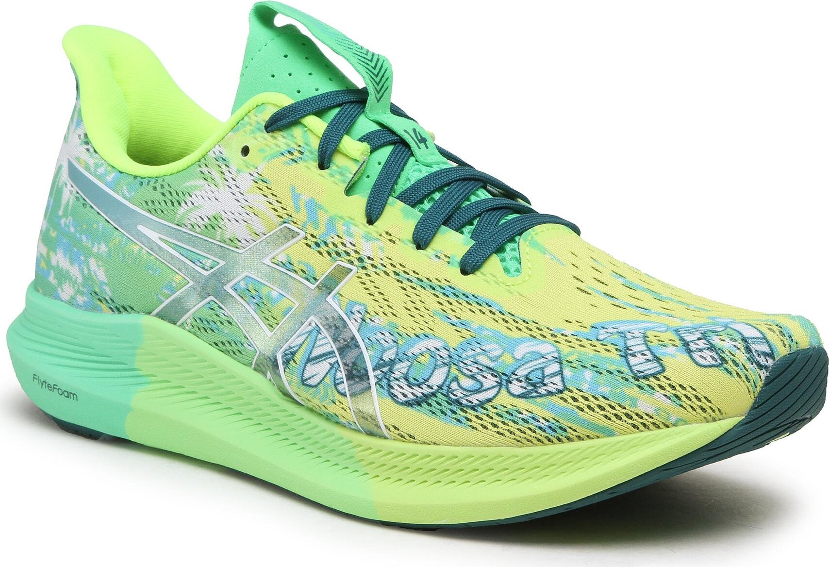 Topánky Asics Noosa Tri 14 1011B368 Safety Yellow/White 750