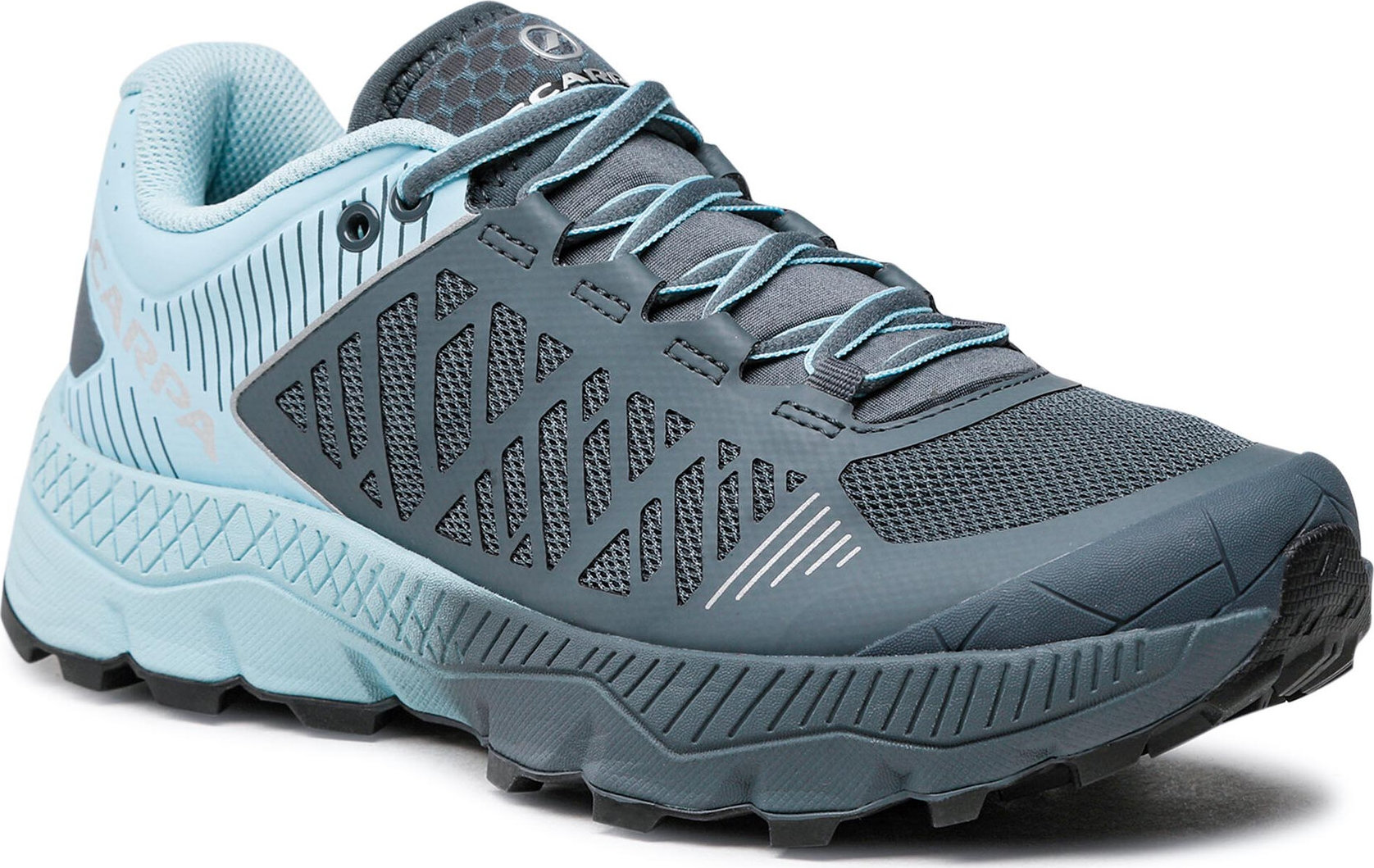 Topánky Scarpa Spin Ultra Wmn 33072-352 Iron Gray/Sky