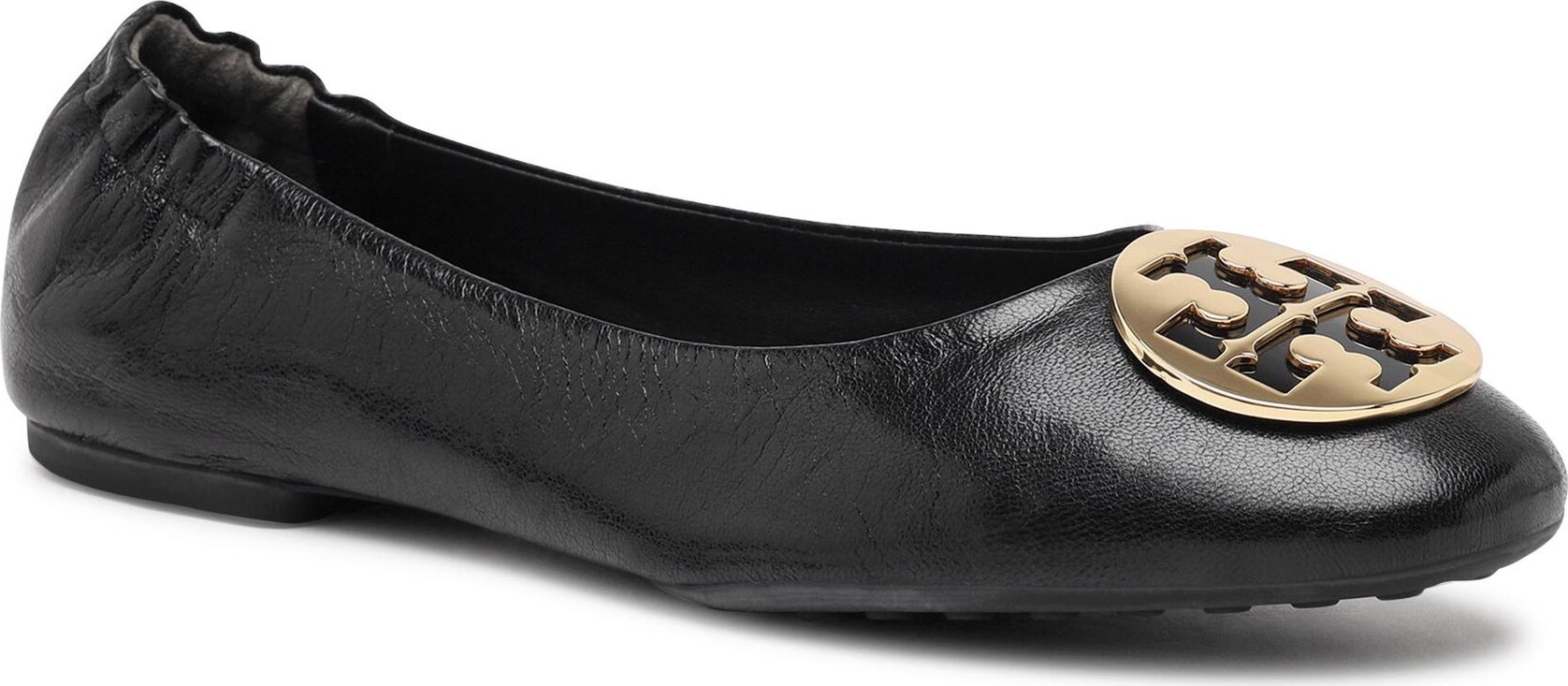 Baleríny Tory Burch Claire Ballet 147379 Perfect Black/Perfect Black/Gold 001