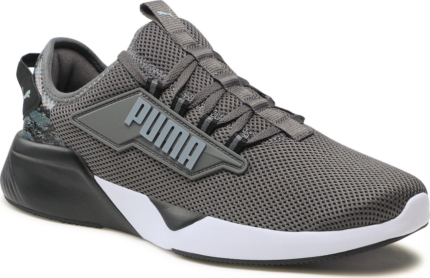 Boty Puma Retaliate 2 Camo Cool 37793601 Šedá