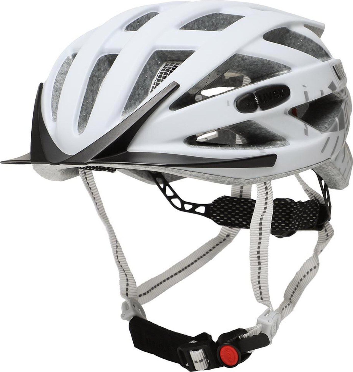 Cyklistická helma Uvex City I-Vo 4104191415 White/Black Mat