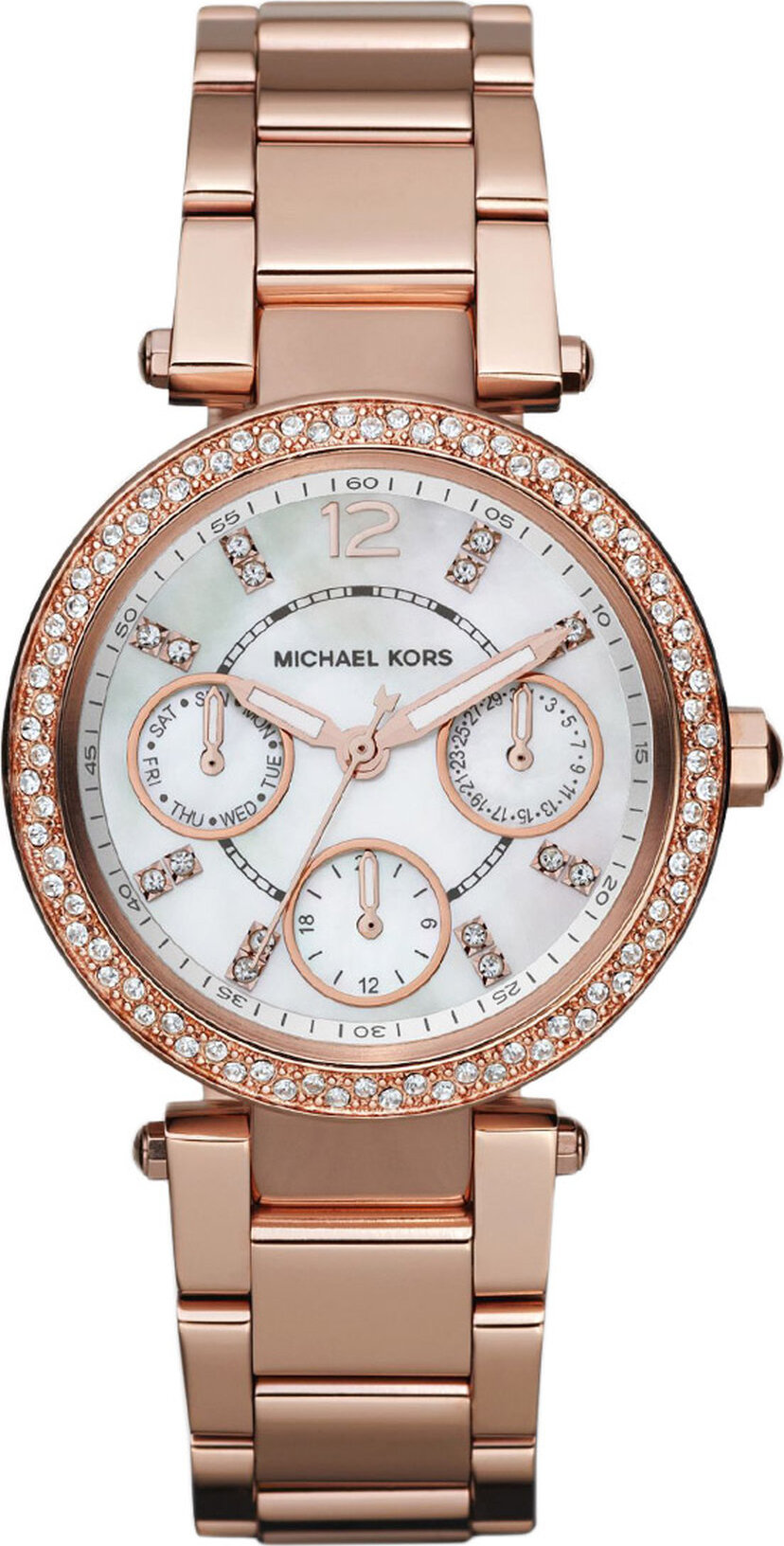 Hodinky Michael Kors Mini Parker MK5616 Rose Gold/Rose Gold