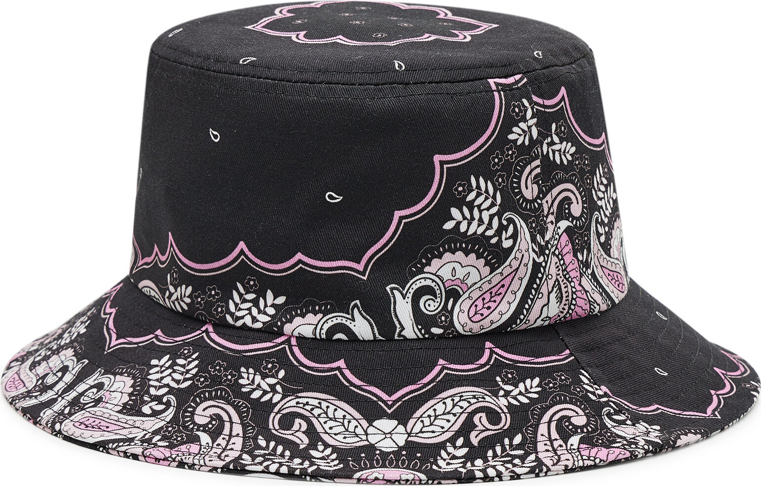 Klobouk TWINSET Bucket 221TA4070 St. Bandana Nero 06918