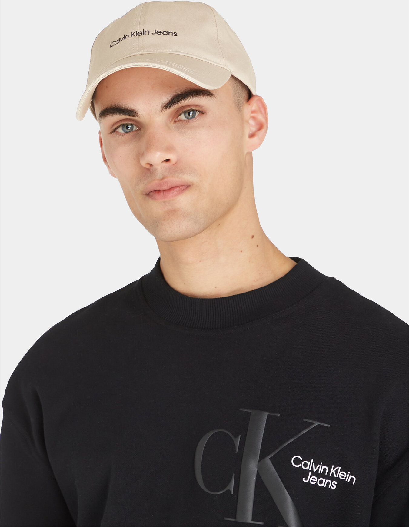 Kšiltovka Calvin Klein Jeans Institutional Cap K50K510062 Plaza Taupe PED