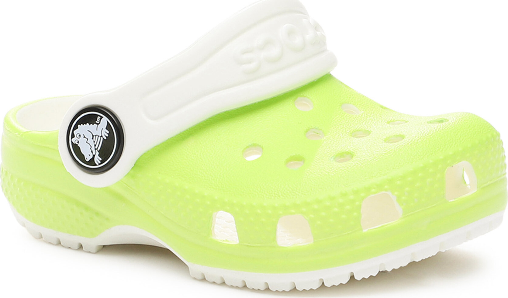 Nazouváky Crocs Crocs Classic Glow In The Dark Clog T 209161 Limeade 3UH