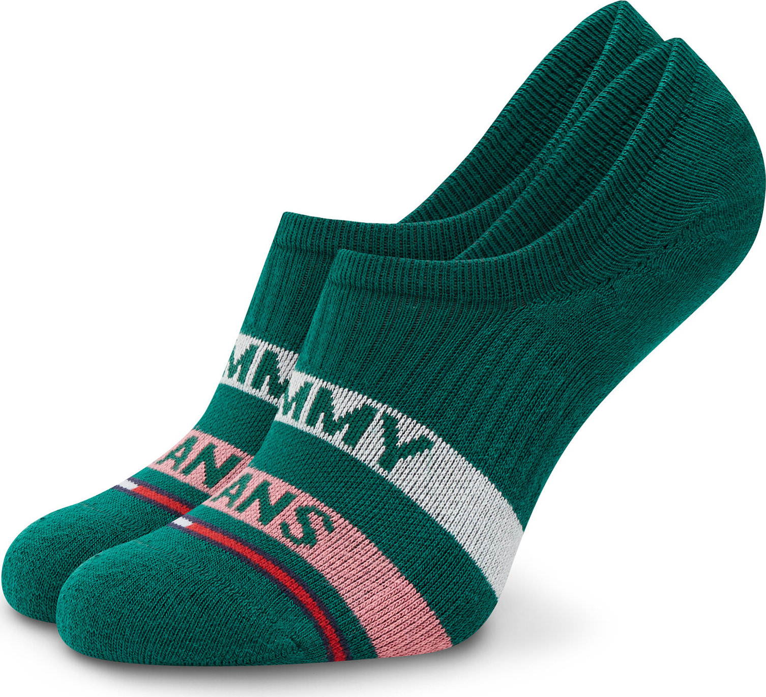 Nízké ponožky Unisex Tommy Jeans 701221225 Green 002