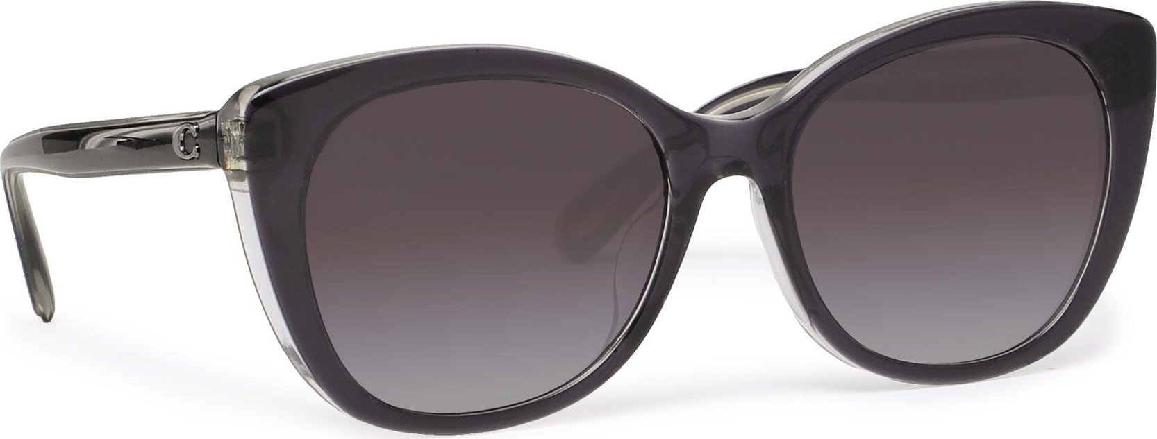 Sluneční brýle Coach 0HC8365U Black / Transparent Grey