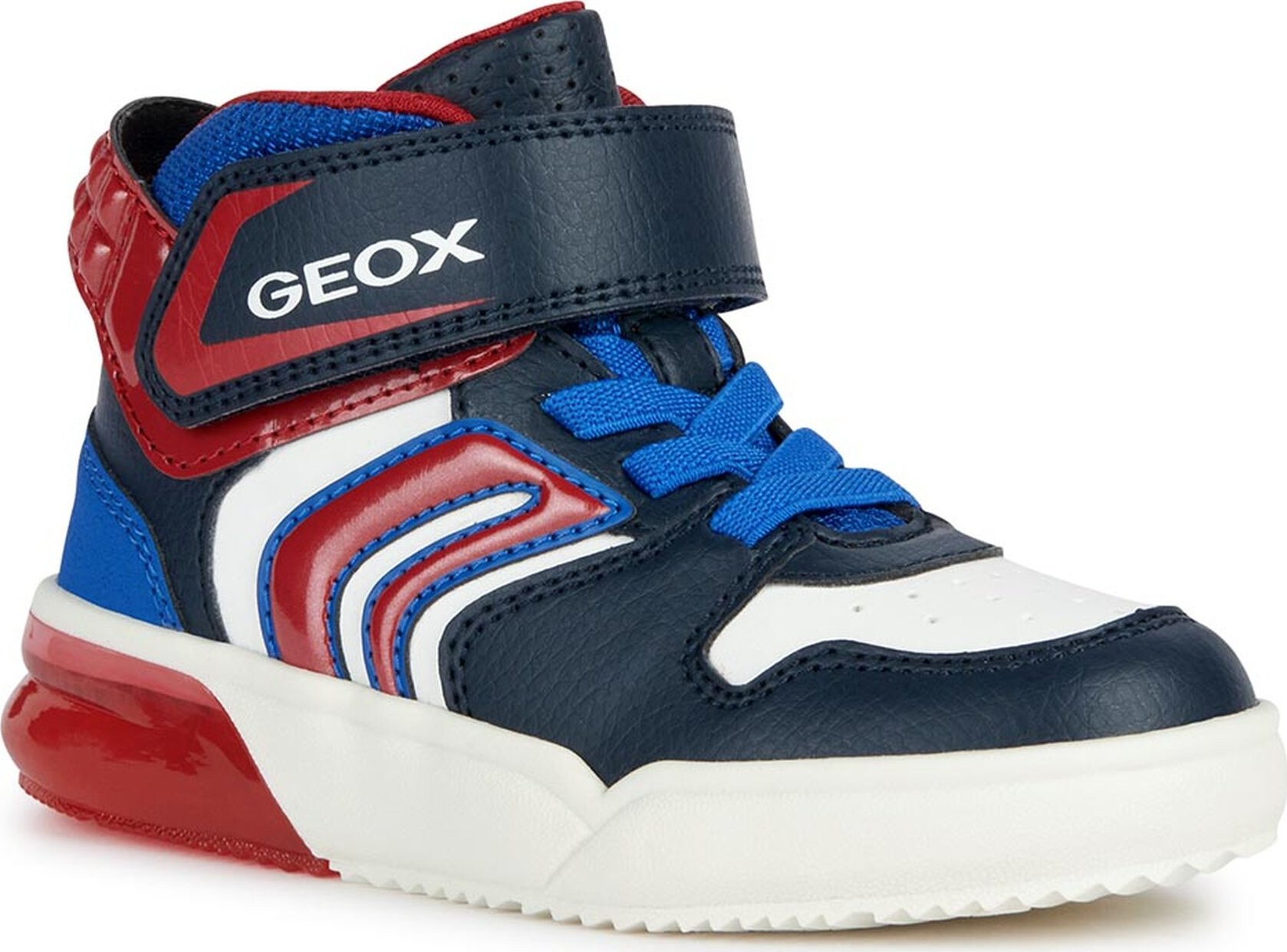 Sneakersy Geox J Grayjay Boy J369YD 0BU11 C0735 D Navy/Red