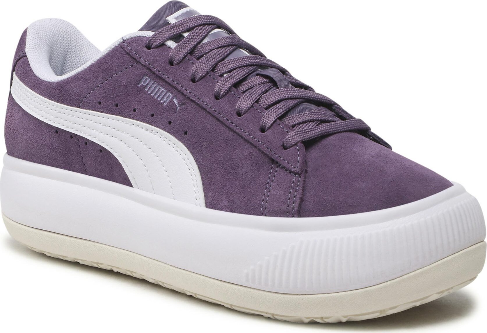 Sneakersy Puma Suede Mayu 380686 17 Purple Charcoal/Puma White