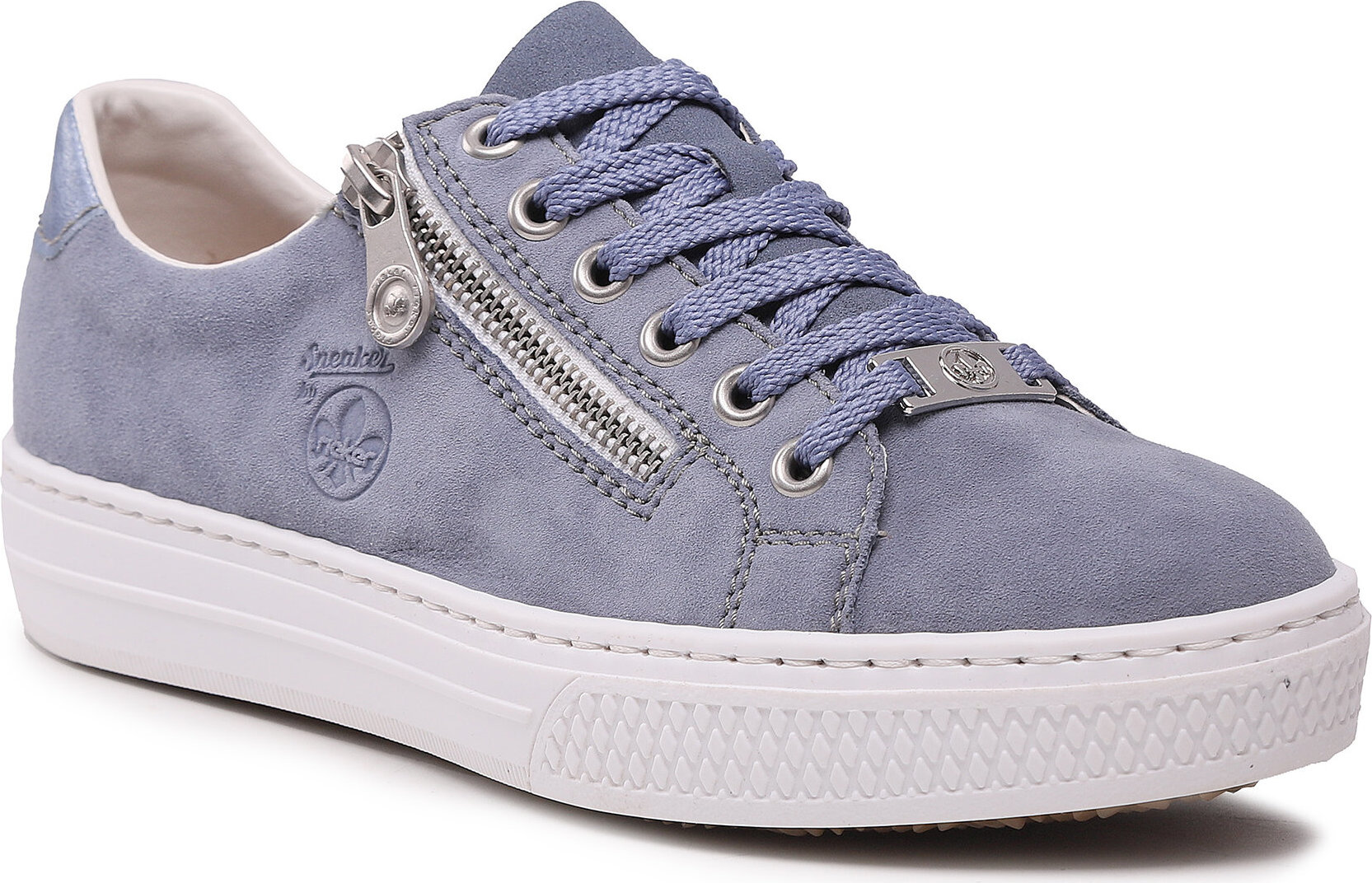 Sneakersy Rieker L59L1-10 Blau