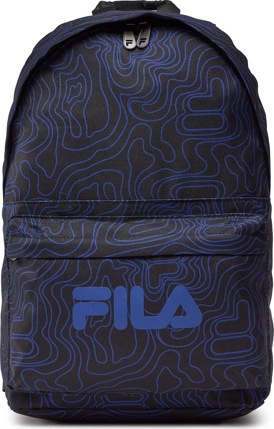 Batoh Fila Bend Back To School Map Aop Backpack Sâcool Two FBT0001.83294 Black Topographic Aop