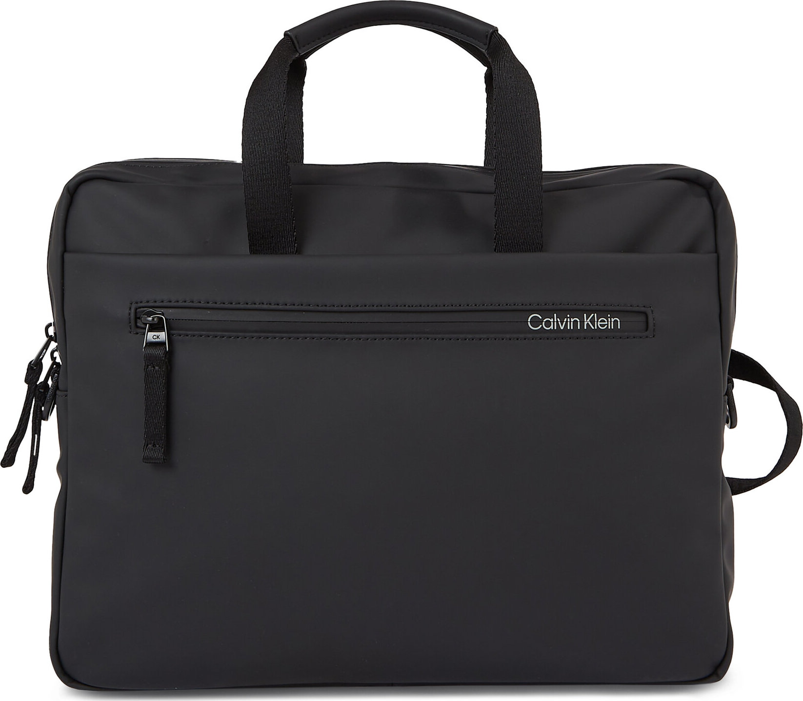 Brašna na notebook Calvin Klein Rubberized Slim Conv Laptop Bag K50K510796 Ck Black BAX