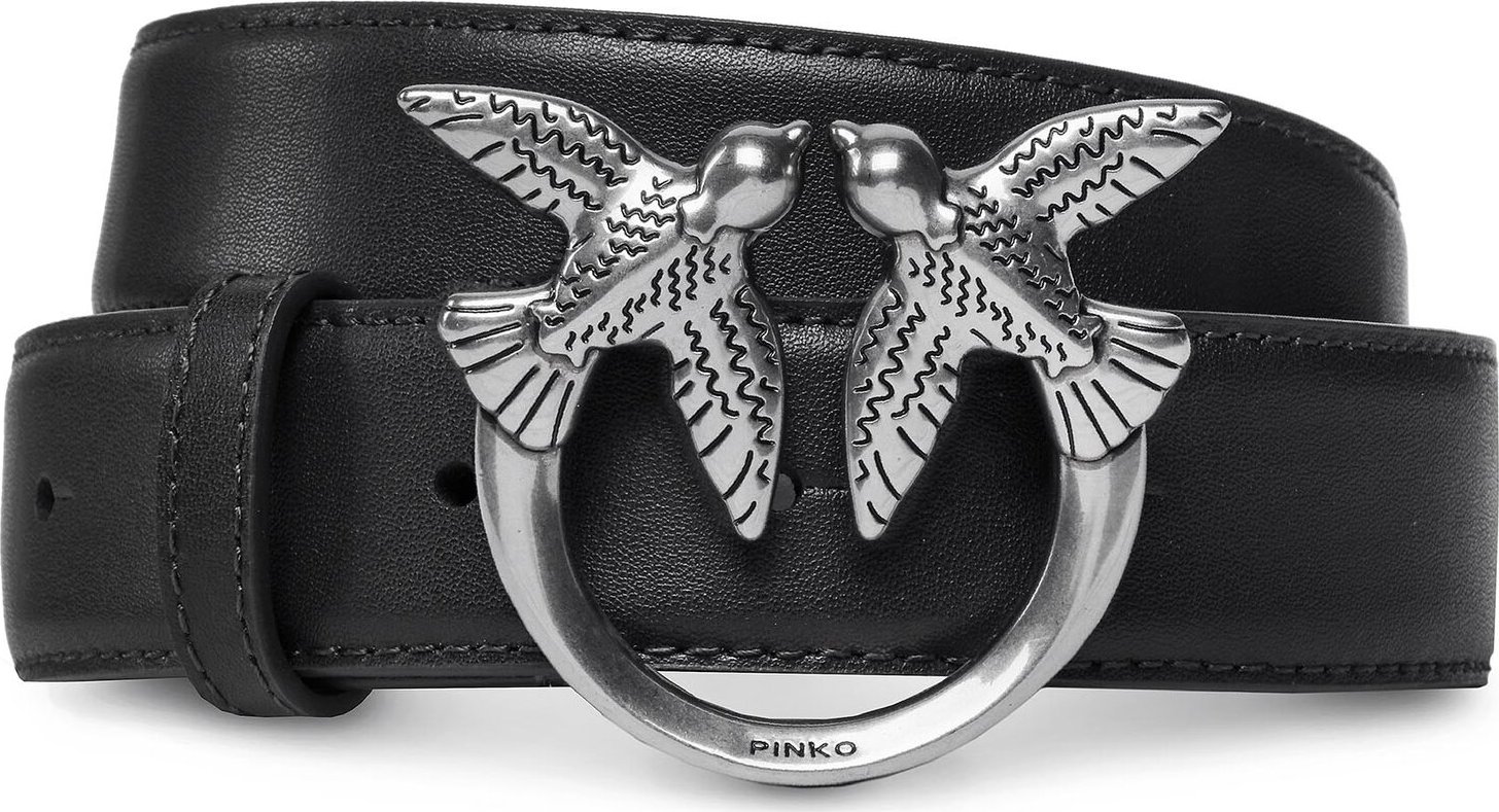 Dámský pásek Pinko Love Berry H3 Belt PE 23 PLT01 100125 A0F1 Black Z99O