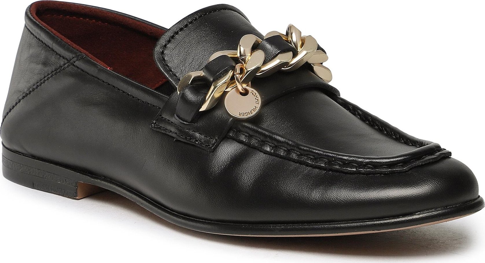 Lordsy Tommy Hilfiger Chain Loafer FW0FW06843 Black BDS
