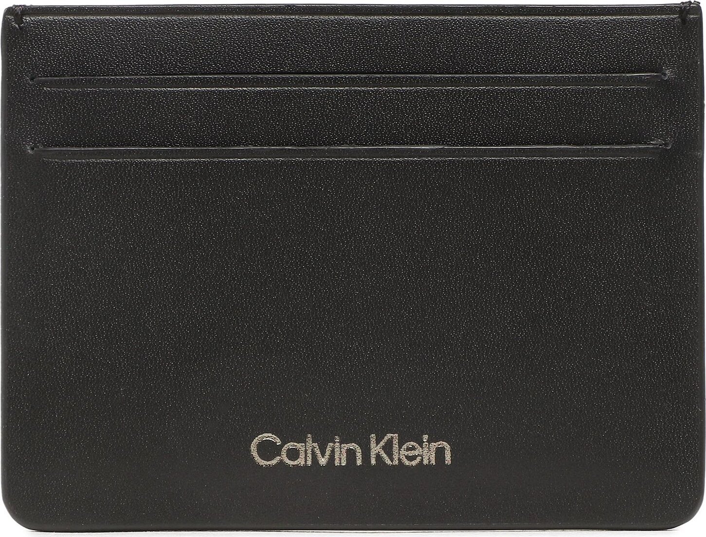 Pouzdro na kreditní karty Calvin Klein Ck Concise Cardholder 6Cc K50K510601 BAX