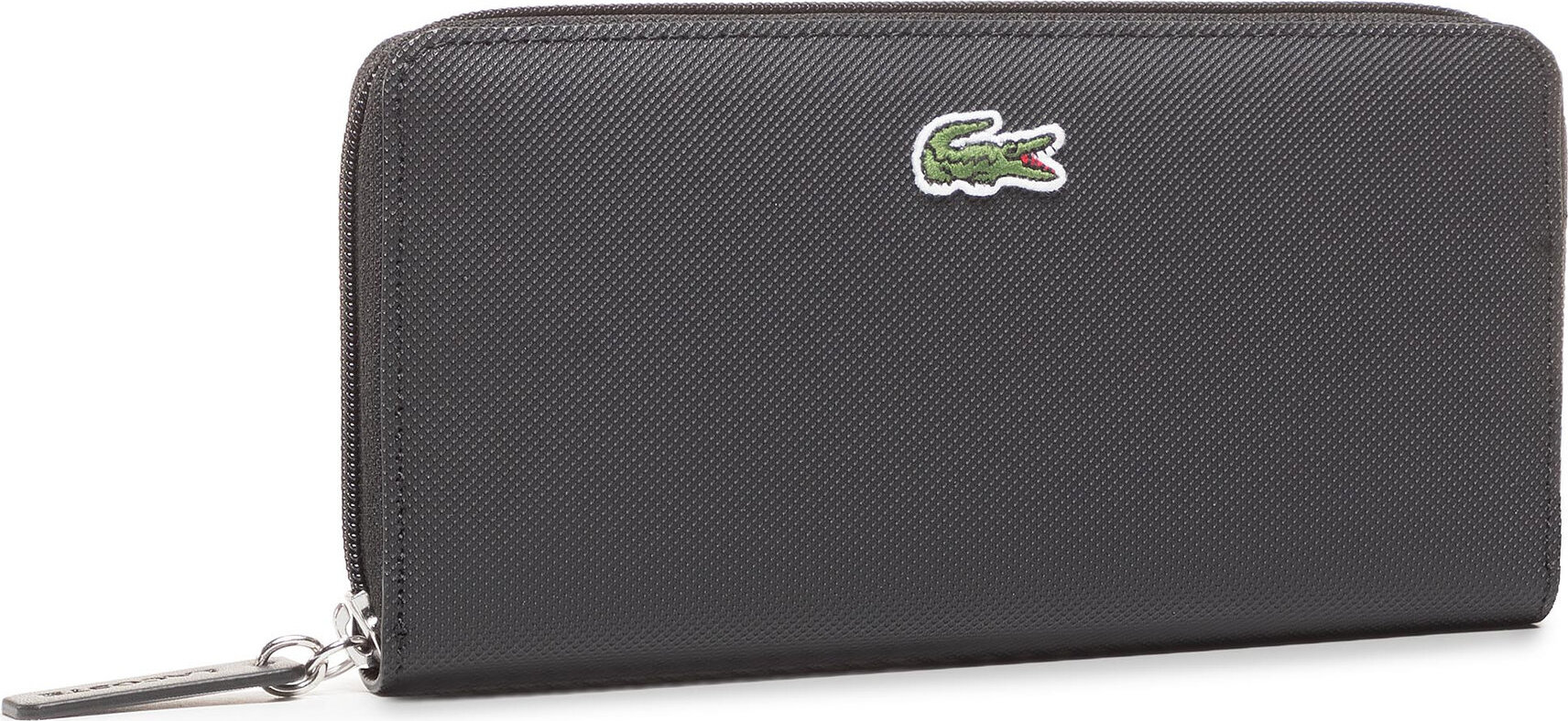 Velká dámská peněženka Lacoste L Zip Wallet NF2900PO Black 000