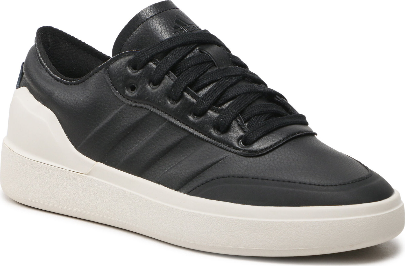 Boty adidas Court Revival Cloudfoam Modern Lifestyle Court Comfort Shoes HP2611 Černá