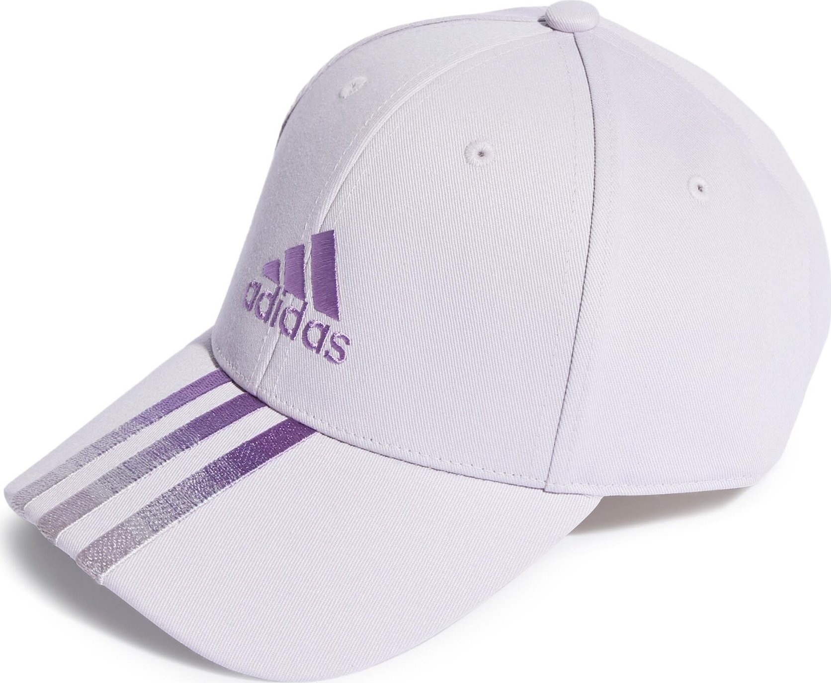 Kšiltovka adidas 3-Stripes Fading Baseball Cap IC9705 silver dawn/violet fusion/violet fusion