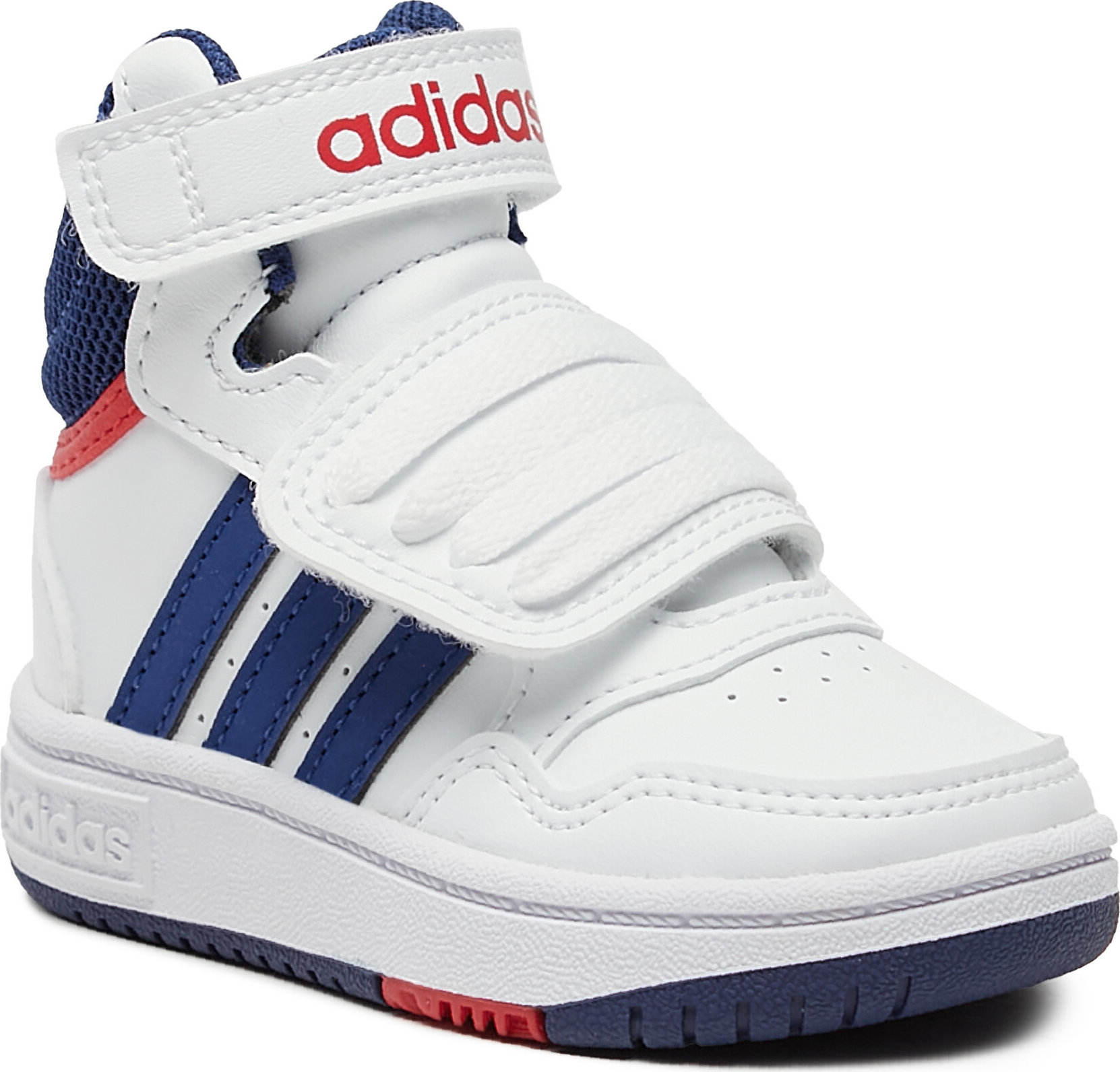 Boty adidas Hoops Mid GZ9650 White/Navy/Red