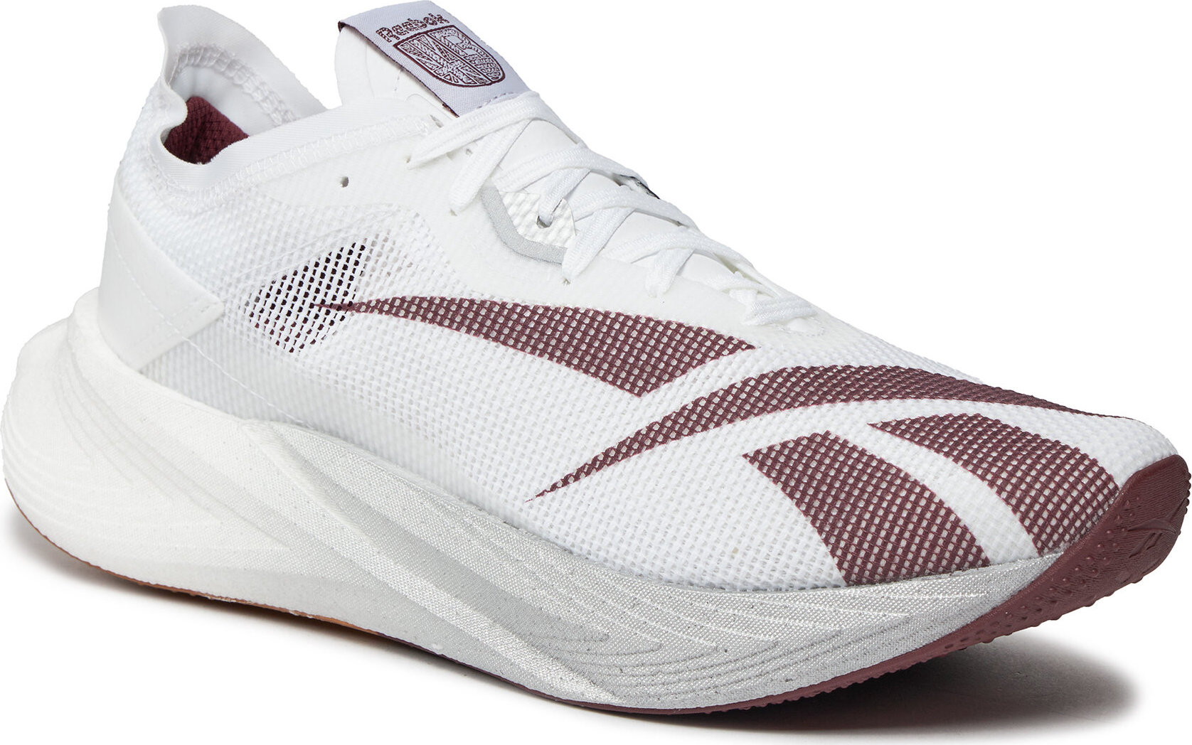 Boty Reebok Floatride Energy X HQ9053 Cloud White/Classic Maroon/Silver Metallic