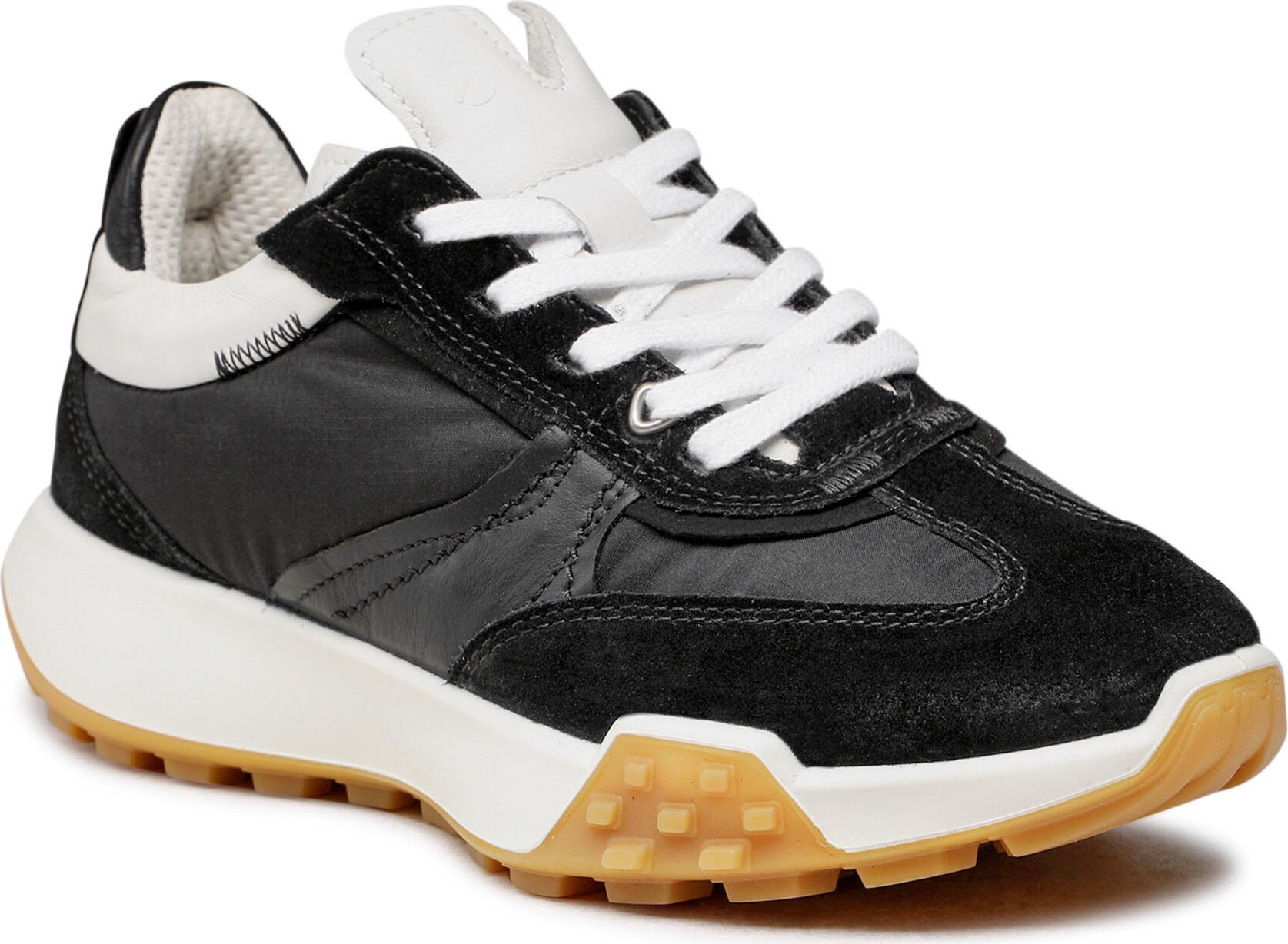 Sneakersy ECCO Retro W 21170352307 Black/Black/Black/White