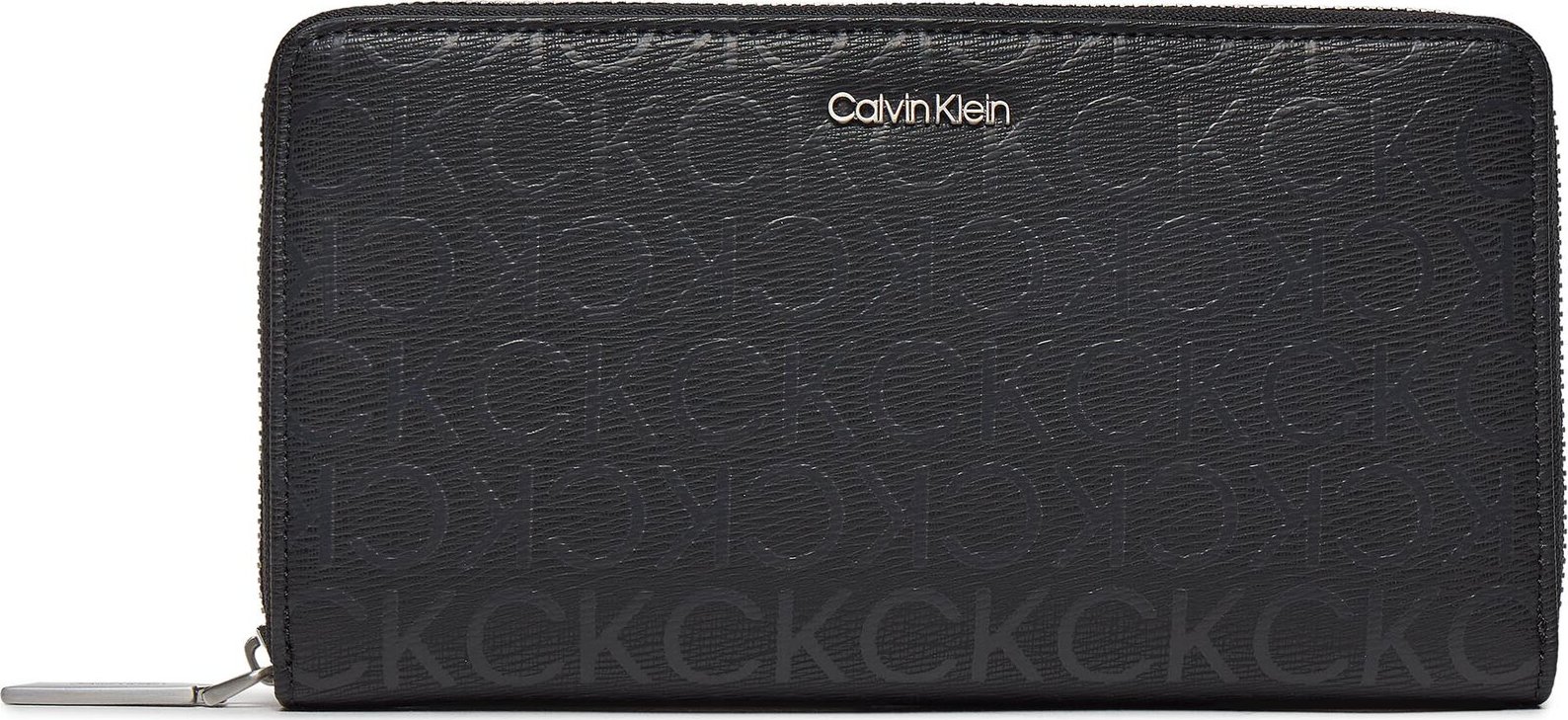 Velká dámská peněženka Calvin Klein Ck Must Za Wallet Xl_Epi Mono K60K611869 Black Mono 0GJ