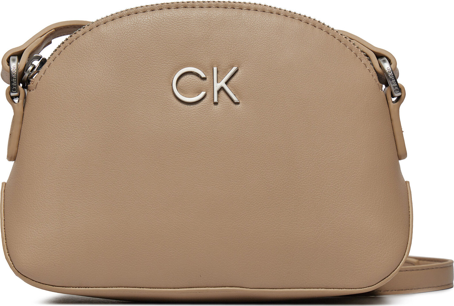 Kabelka Calvin Klein Re-Lock Seasonal Crossbody Sm K60K611445 Silver Mink PFA