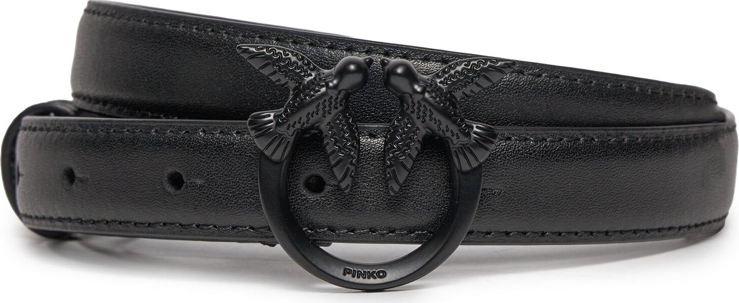 Dámský pásek Pinko Love Berry H2 Belt. PE 24 PLT01 100143 A1K2 Black Z99B