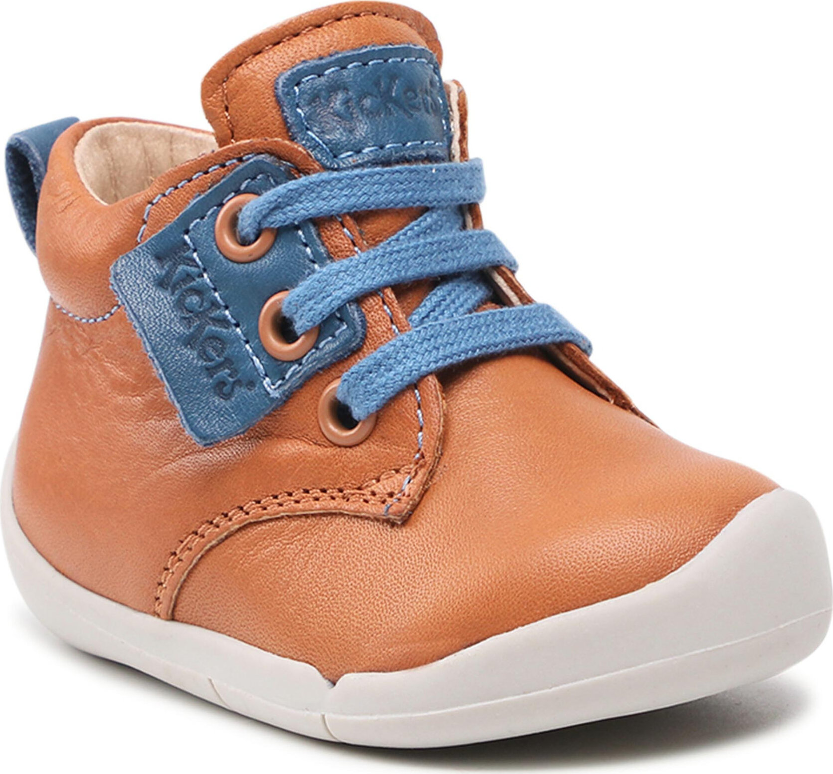 Kotníková obuv Kickers Wazzap 858400-10 Blue/Camel 116