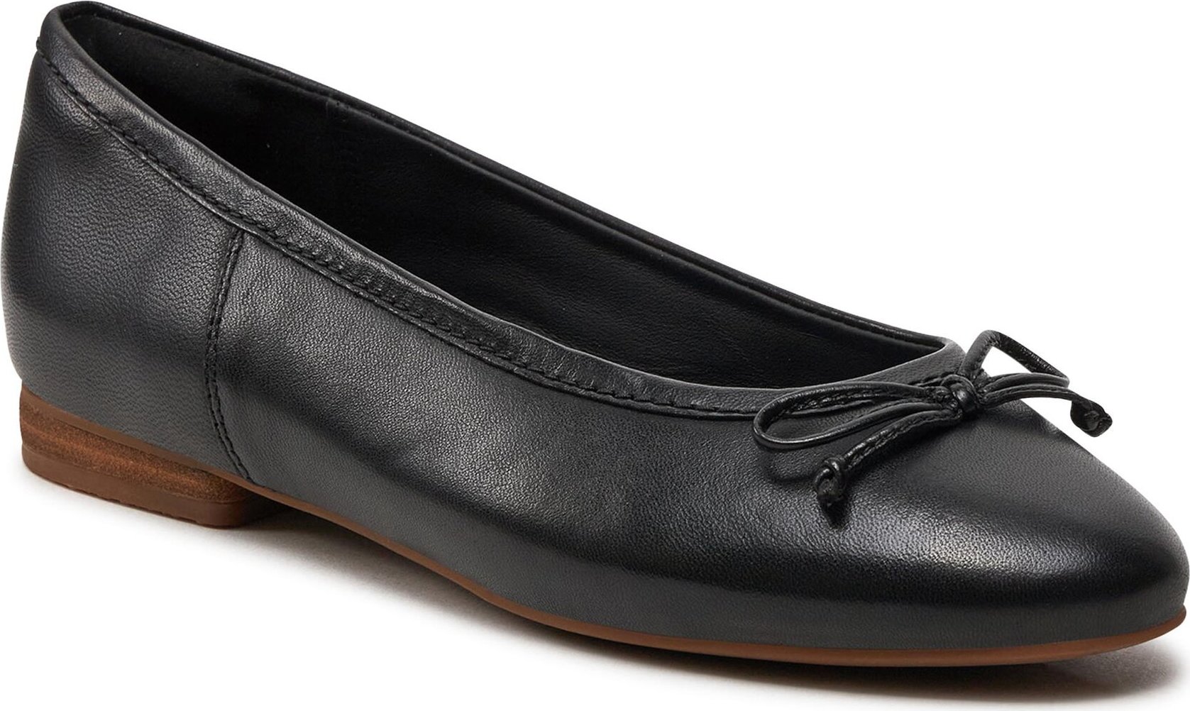 Baleríny Clarks Fawna Lily 26176629 Black Lea