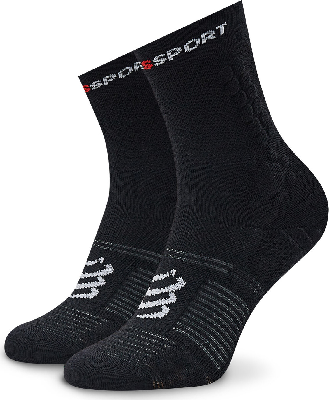 Klasické ponožky Unisex Compressport Pro Racing V4.0 Trail U XU00048B Black 990