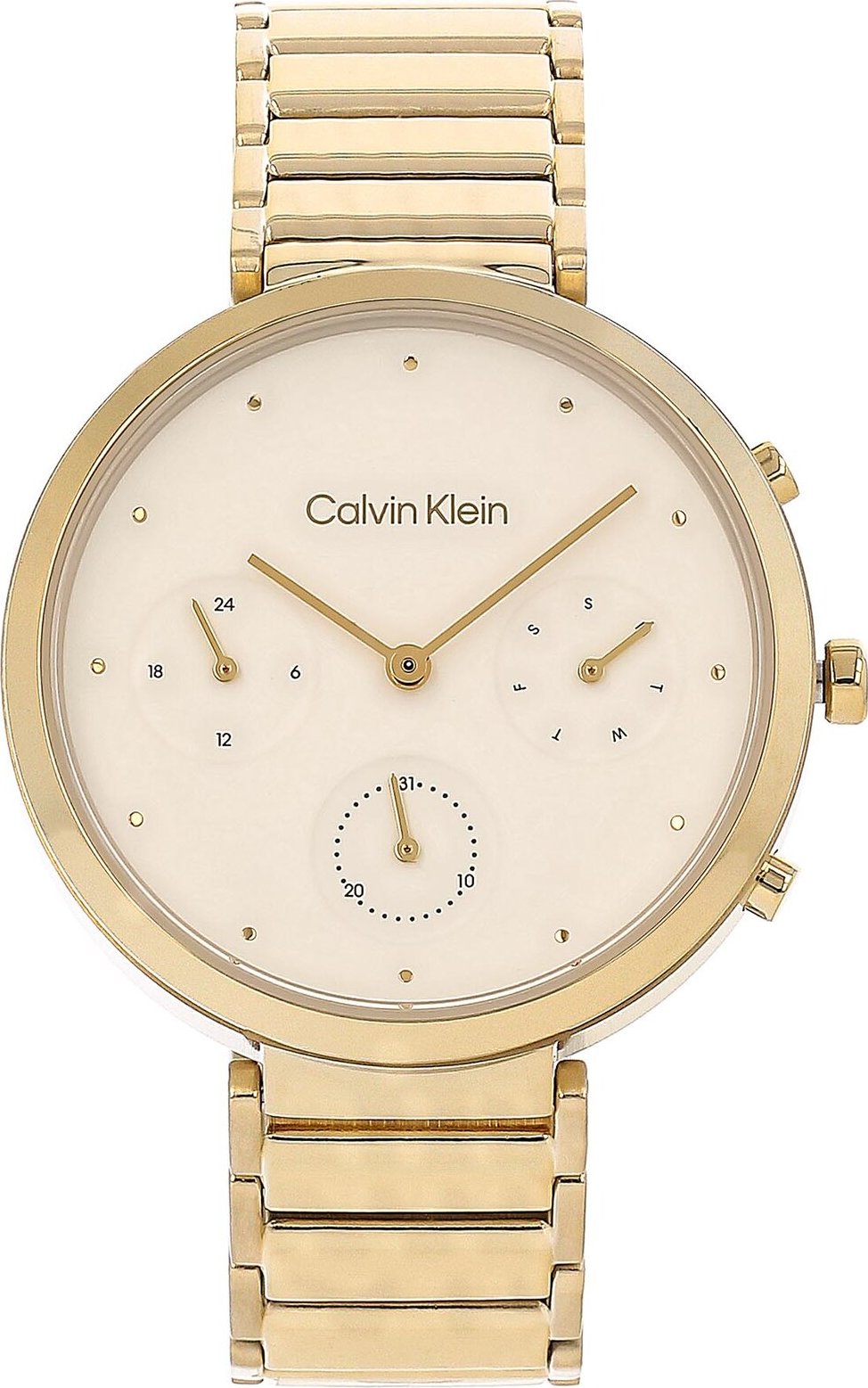 Hodinky Calvin Klein 25200284 Gold/Gold