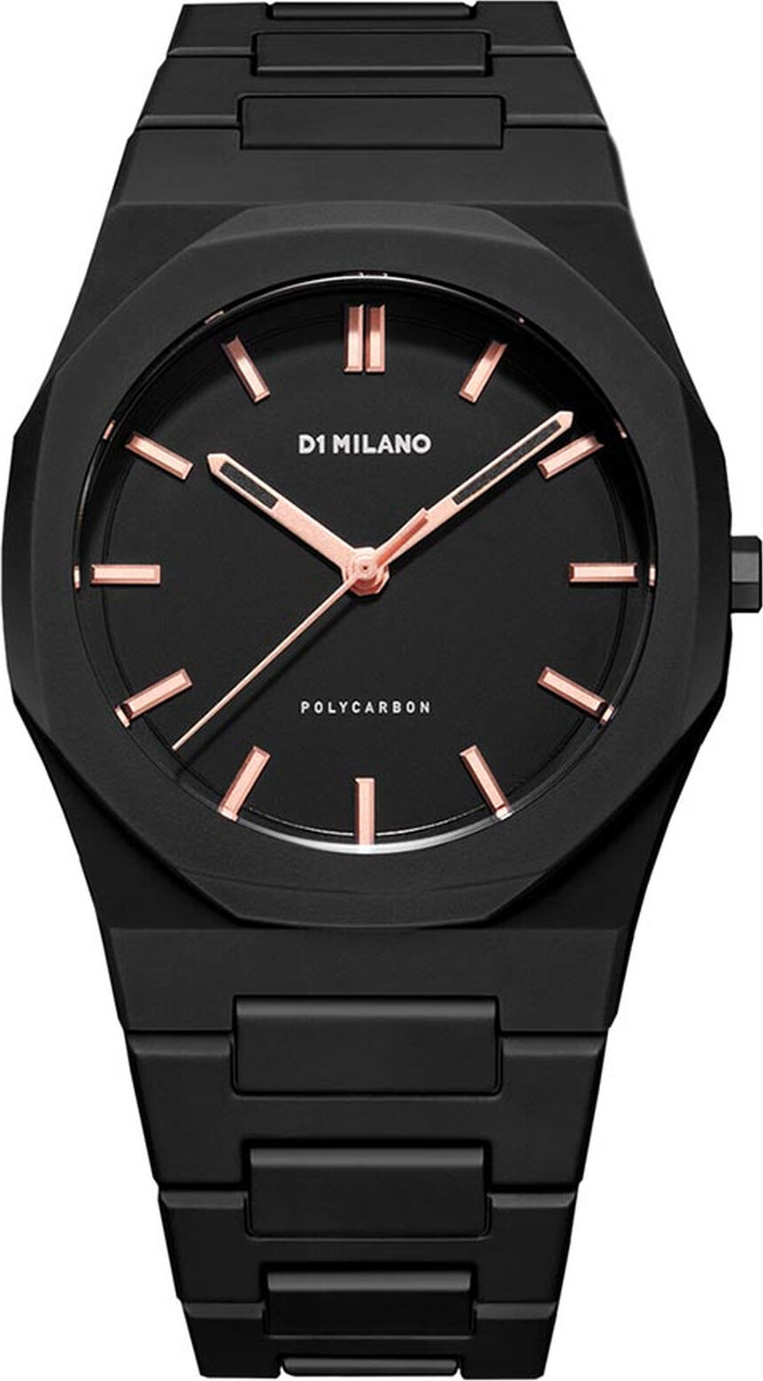 Hodinky D1 Milano PCBJ12 Black