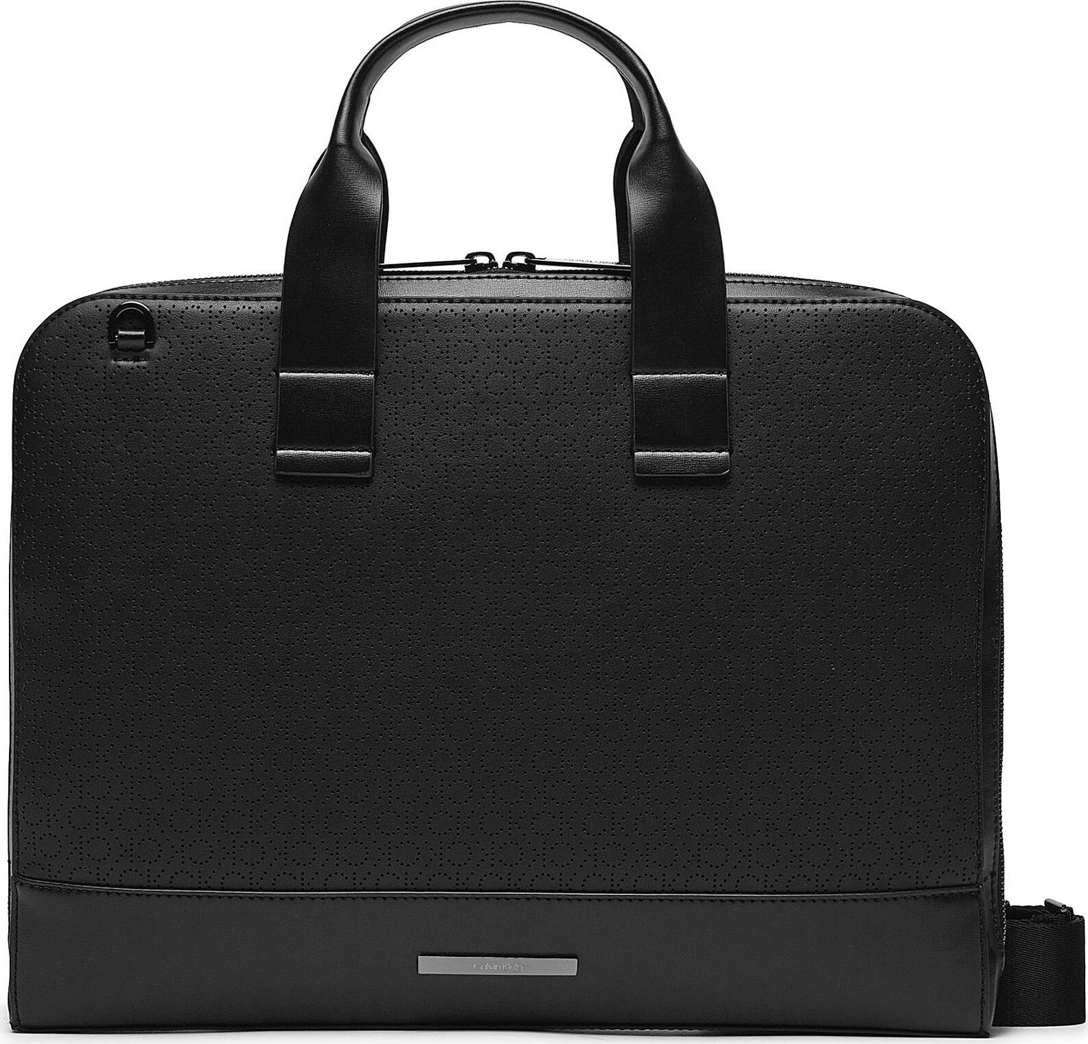 Brašna na notebook Calvin Klein Modern Bar Slim Laptop Bag Mono K50K511529 Ck Mono Perf Black 0GK